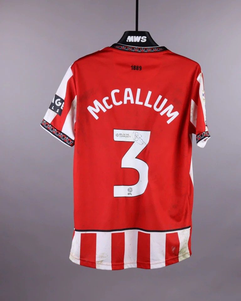 Sam McCallum Sheffield United shirt