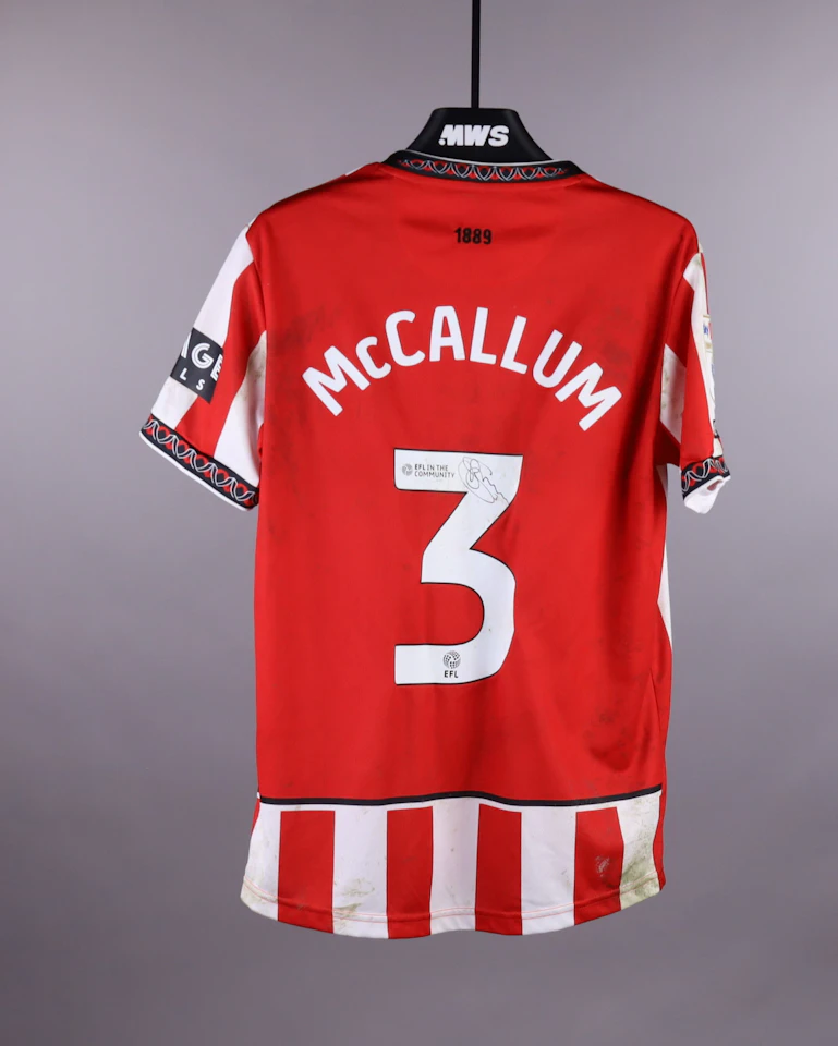 Sam McCallum Sheffield United shirt