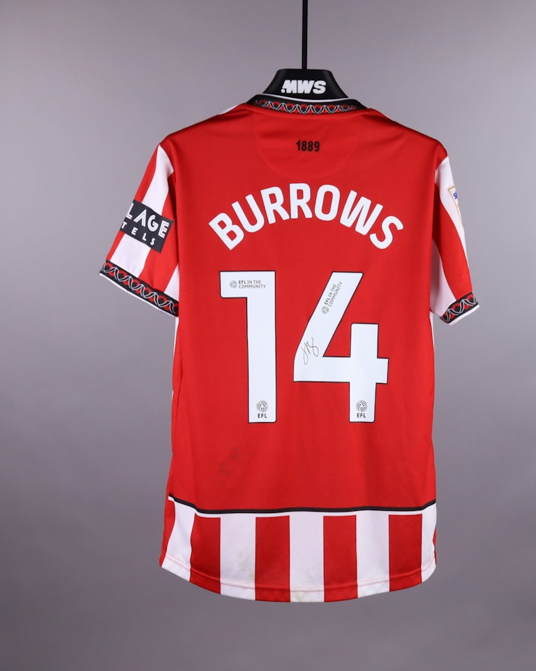 Harrison Burrows Sheffield United jersey