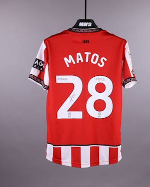 Alex Matos Sheffield United shirt