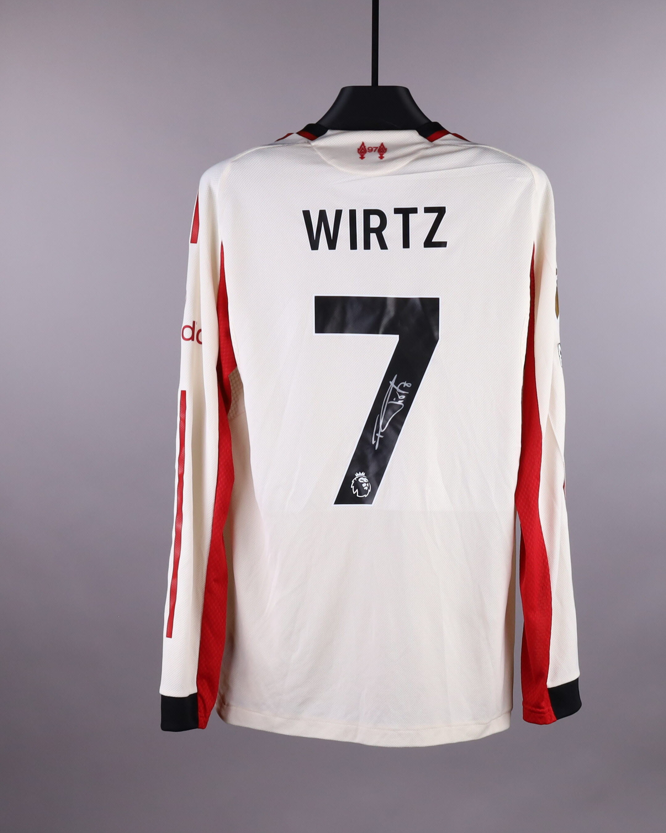 リバプールFC WIRTZ 長袖シャツ S 公式 Florian Wirtz
