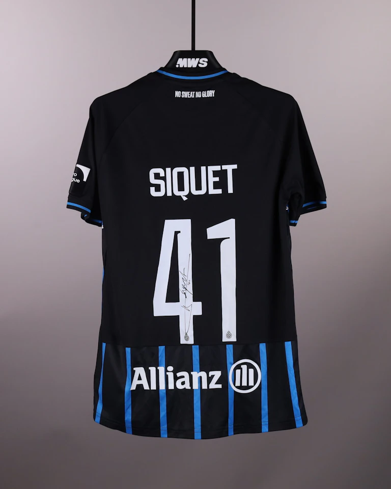 来自Club Brugge的Hugo Siquet球衣
