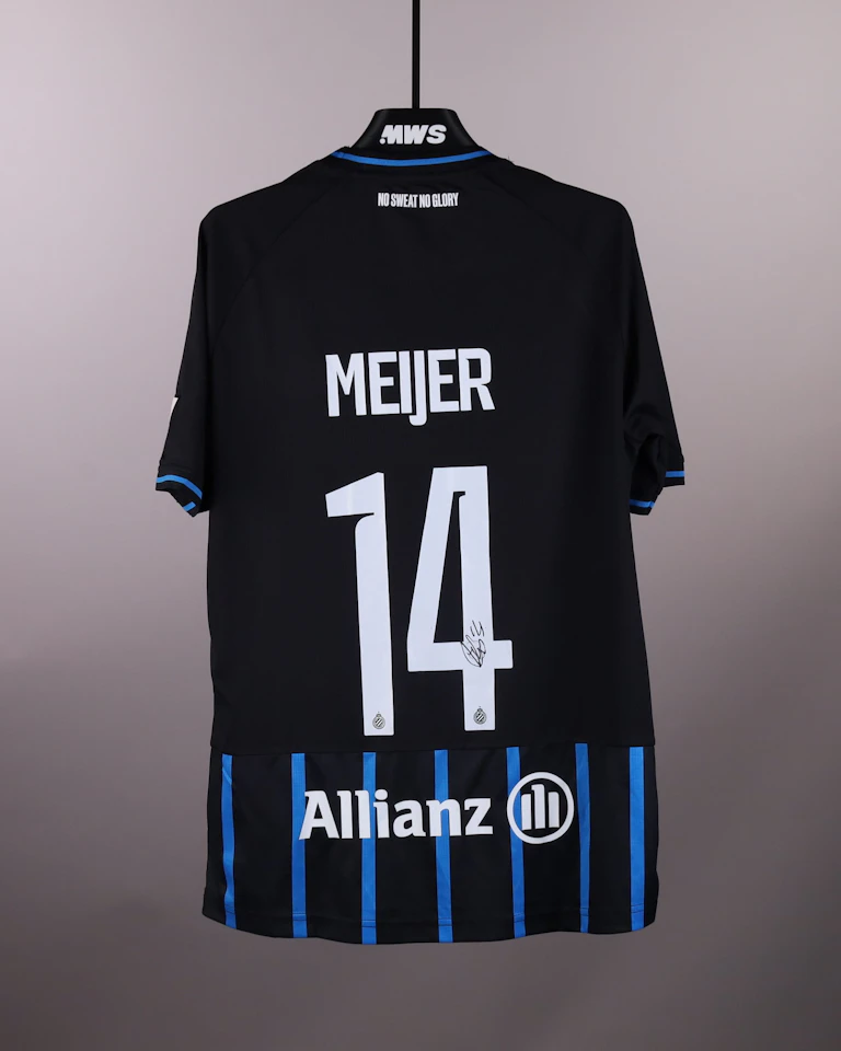 来自Club Brugge的Bjorn Meijer球衣