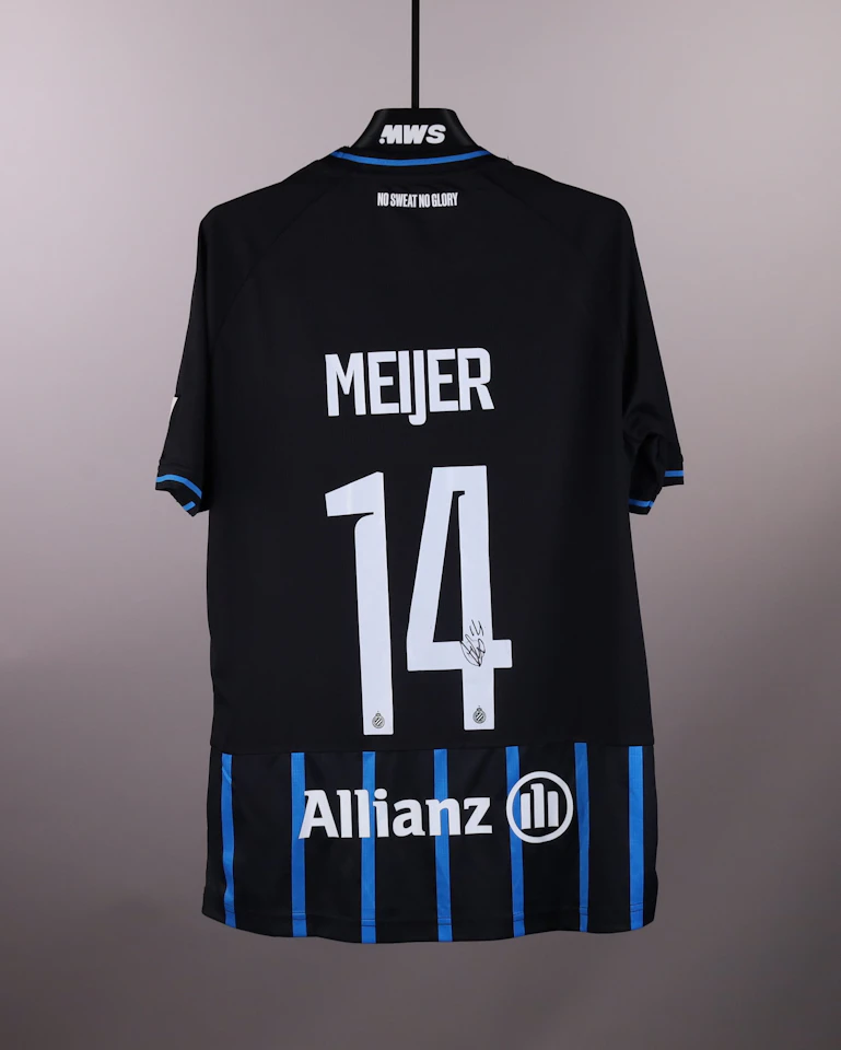 来自Club Brugge的Bjorn Meijer球衣