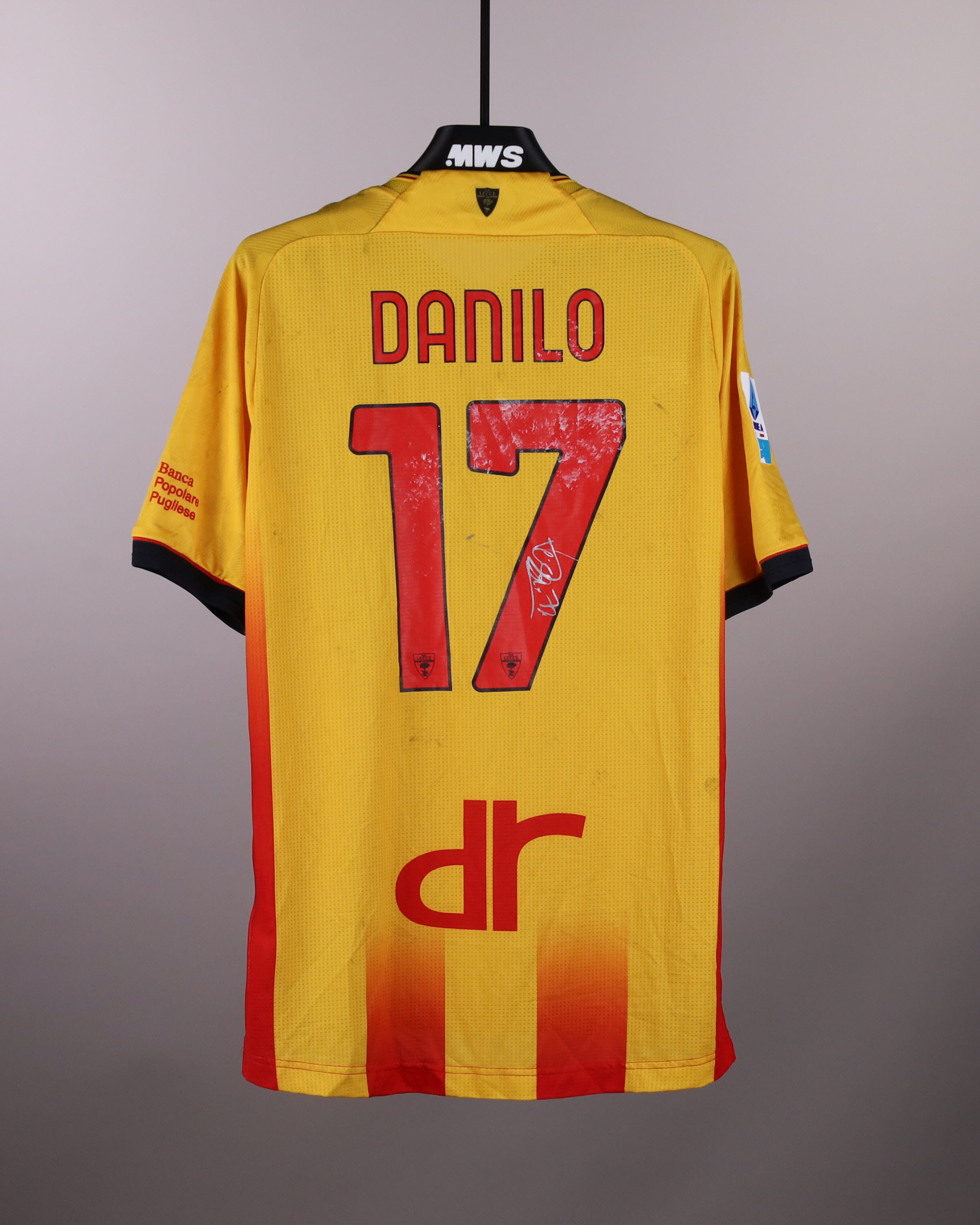 Danilo Filipe Melo Veiga US Lecce shirt