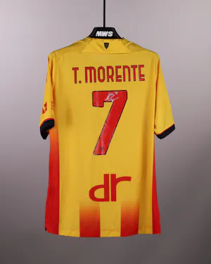 José Antonio Morente Oliva US Lecce shirt