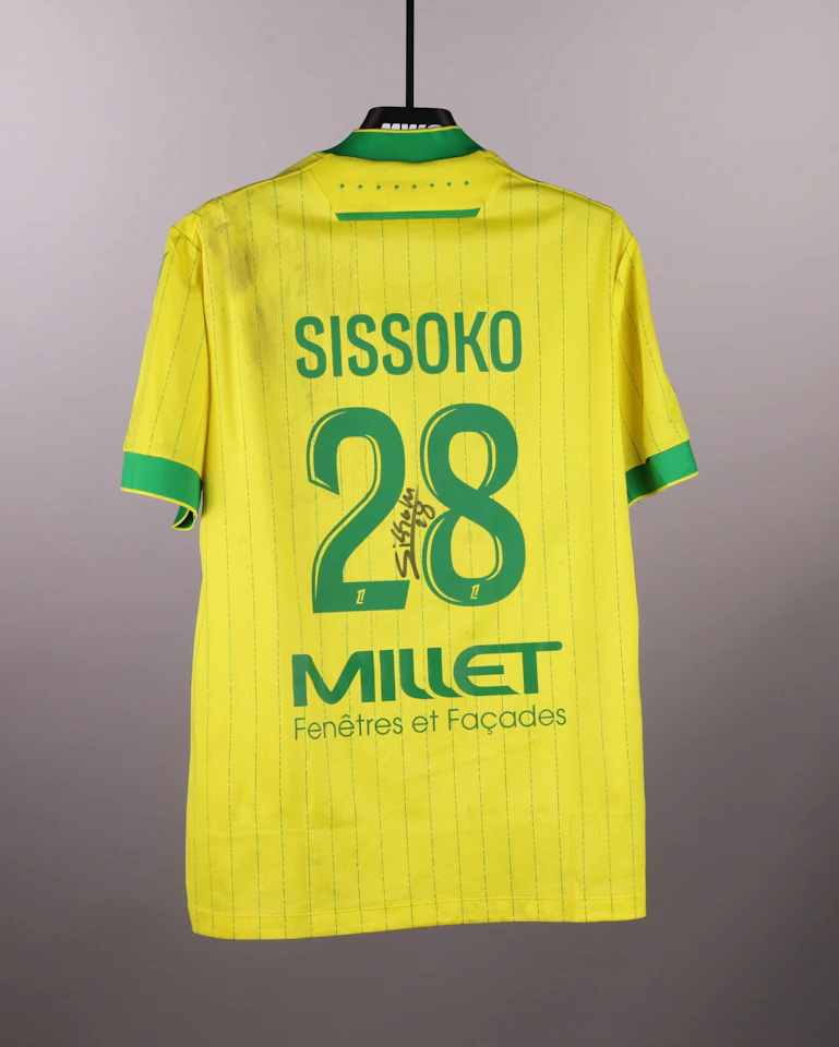 来自FC Nantes的Ibrahima Sissoko球衣