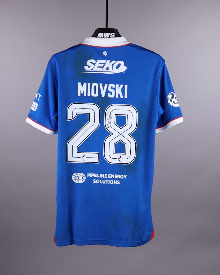 Bojan Miovski Rangers jersey