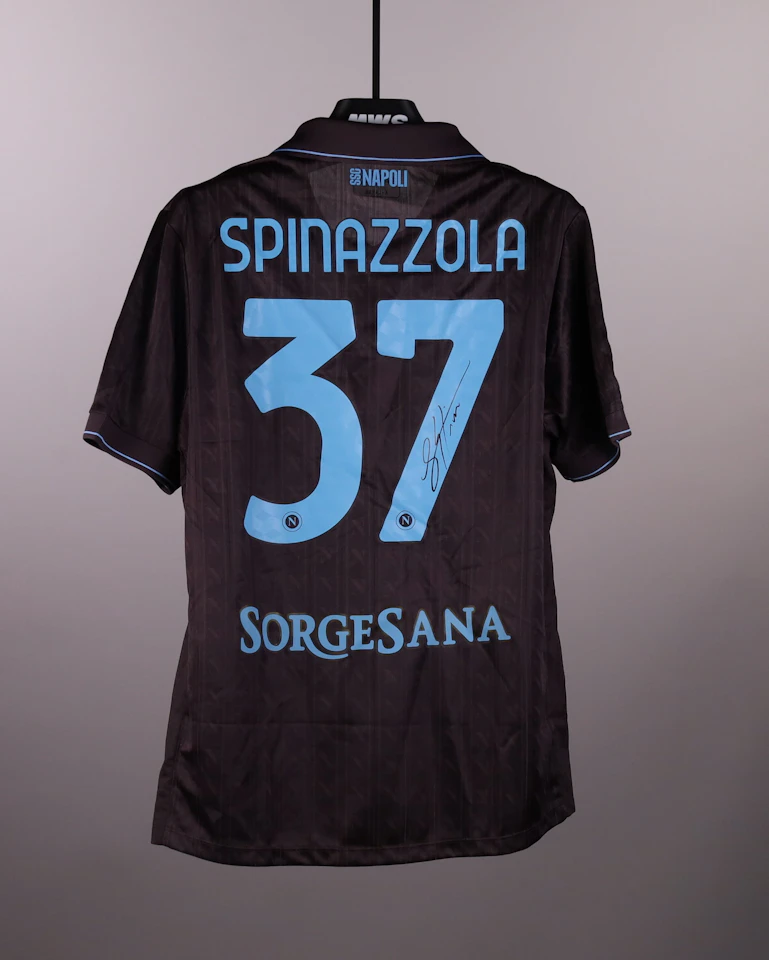来自SSC Napoli的Leonardo Spinazzola球衣