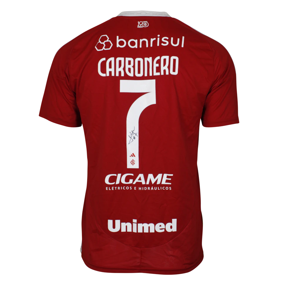 来自Internacional的Johan Stiven Carbonero Balanta球衣