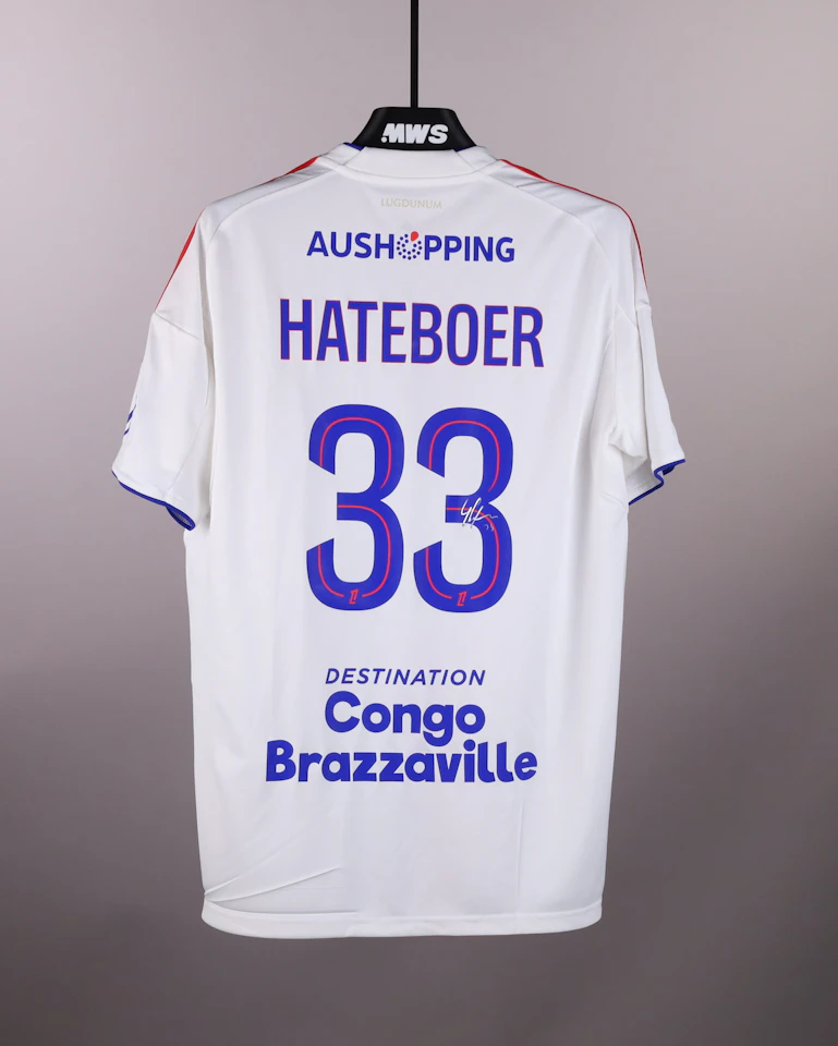 来自Olympique Lyonnais的Hans Hateboer球衣