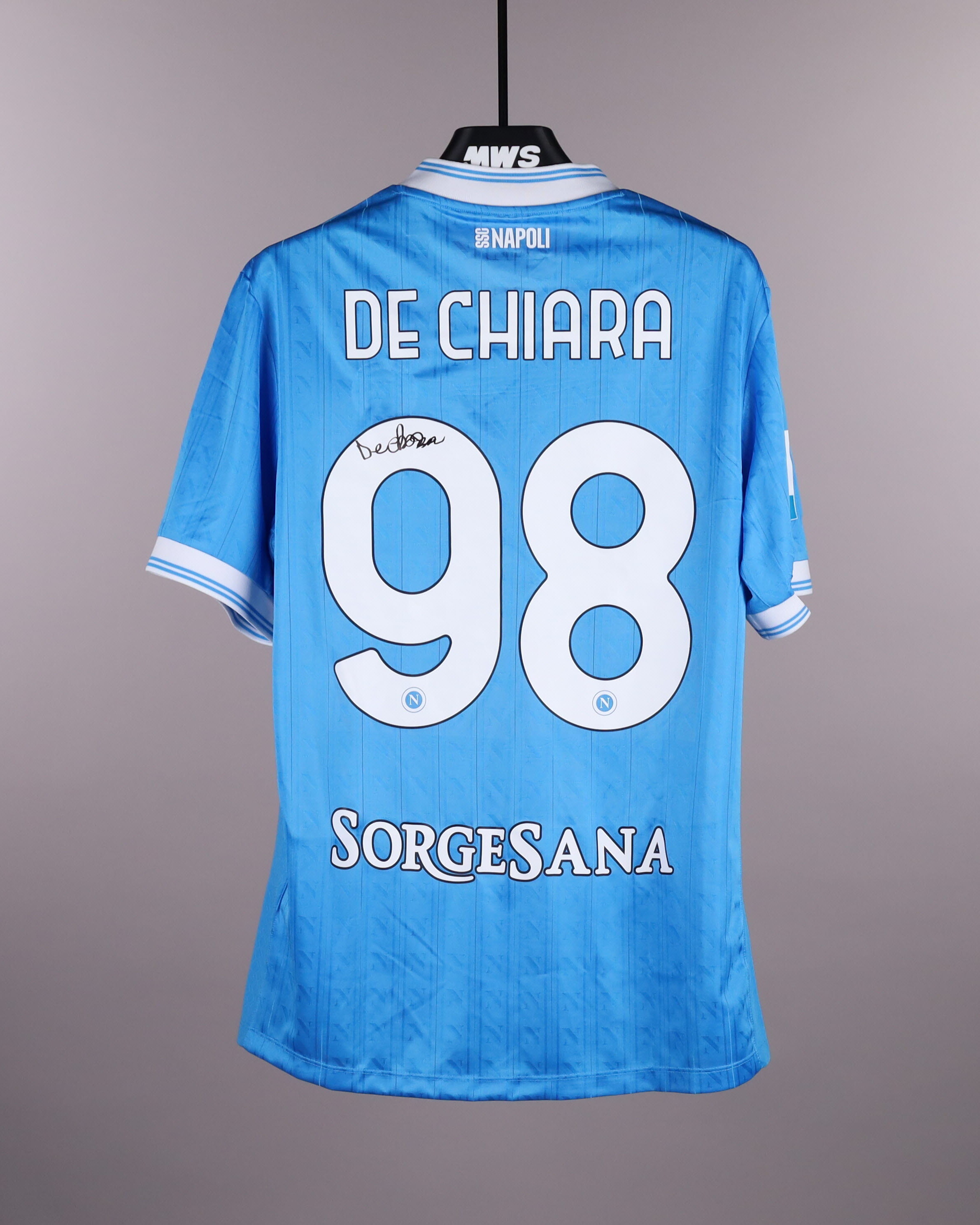 SSC Napoli 팀의 Emmanuele De Chiara 셔츠