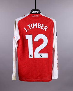 Jurriën Timber Arsenal shirt
