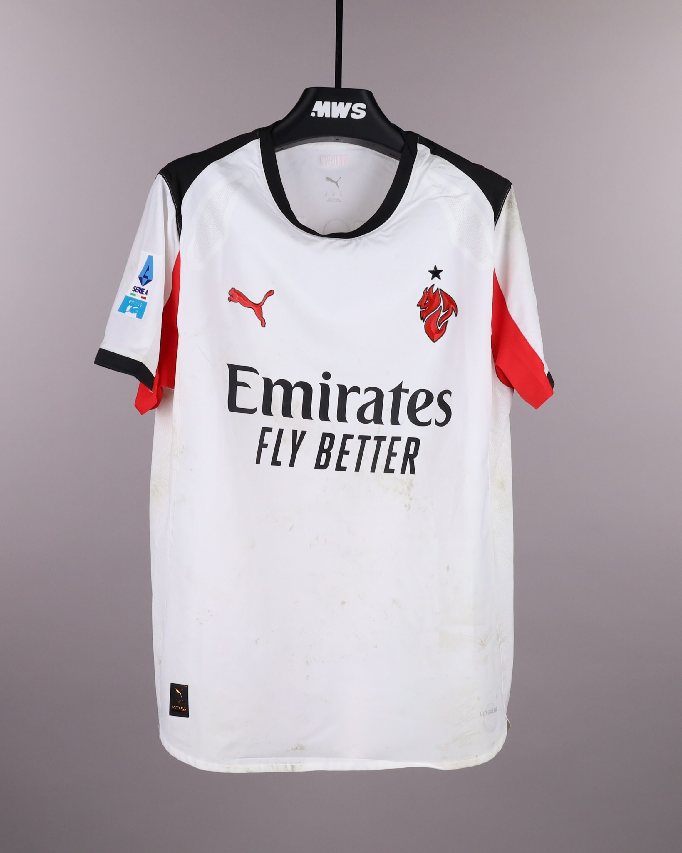 Rafael Leão | AS Roma - AC Milan | MatchWornShirt