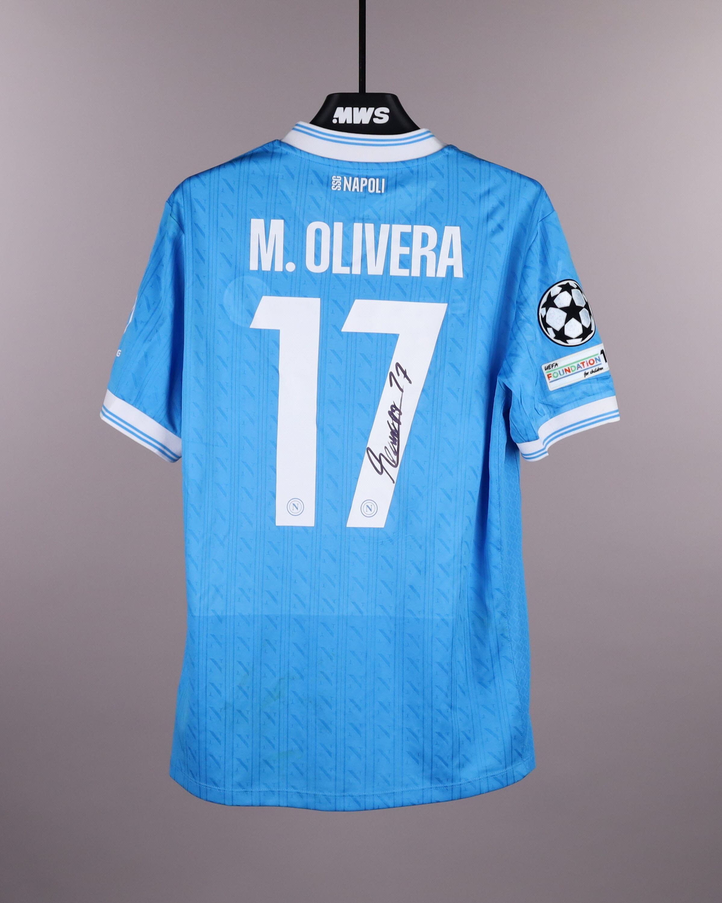 Mathías Olivera SSC Napoli shirt