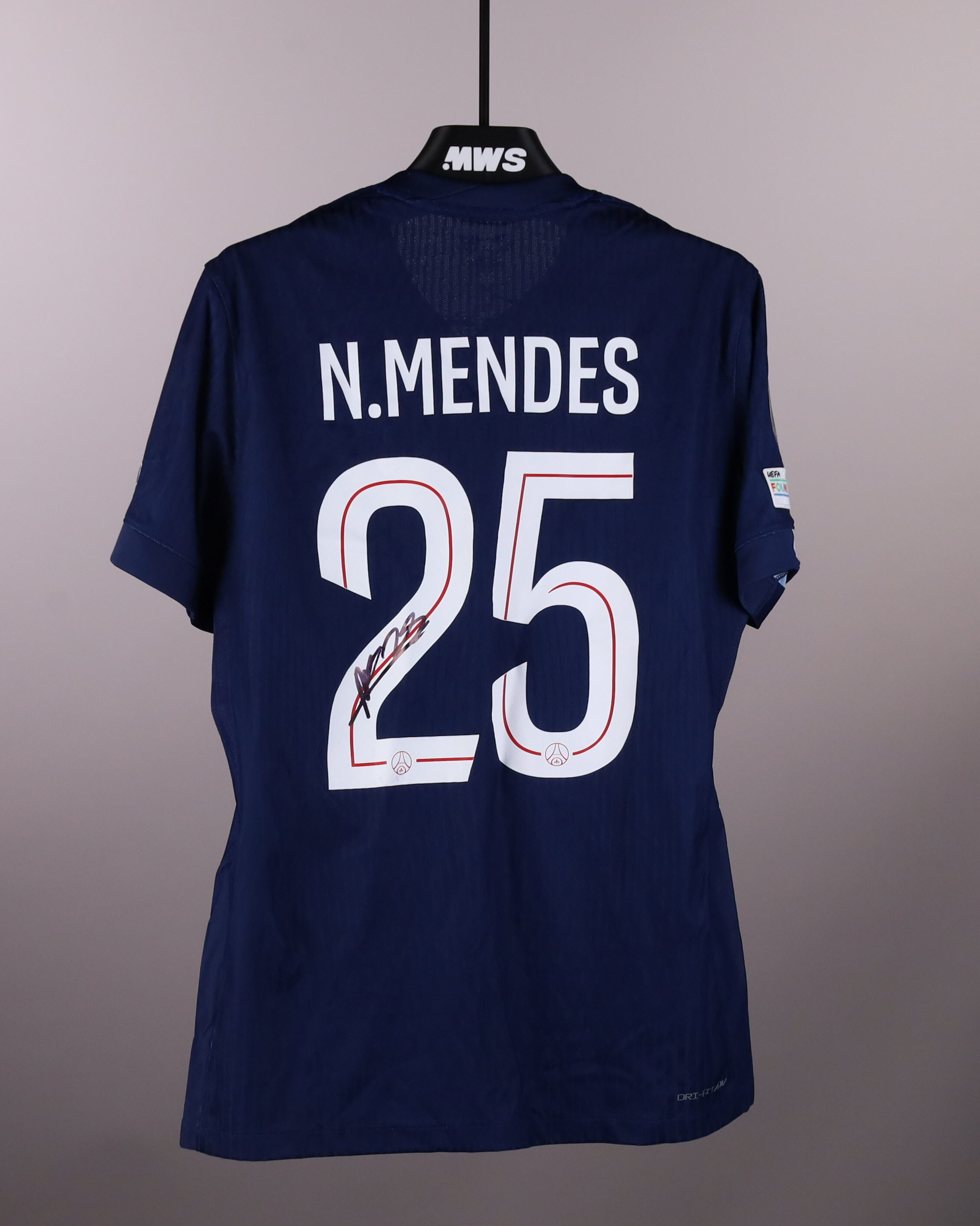 Nuno Mendes Paris Saint-Germain shirt
