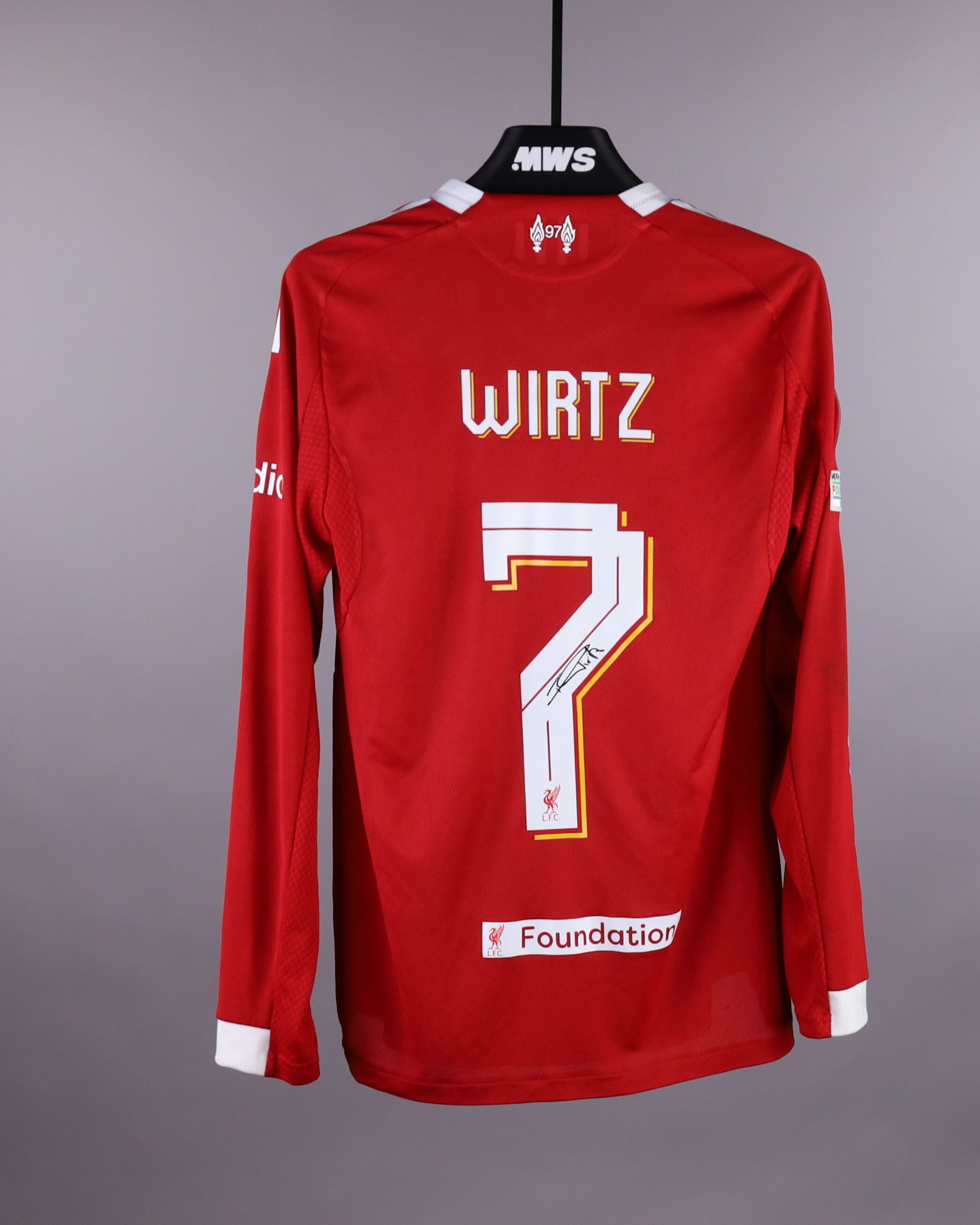 希少タグ付 03/04 リヴァプール キューウェル #7 プレミア公式パッチ