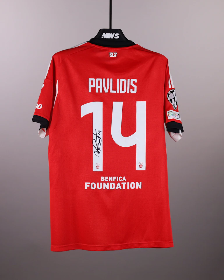 Maillot de Vangelis Pavlidis (SL Benfica)