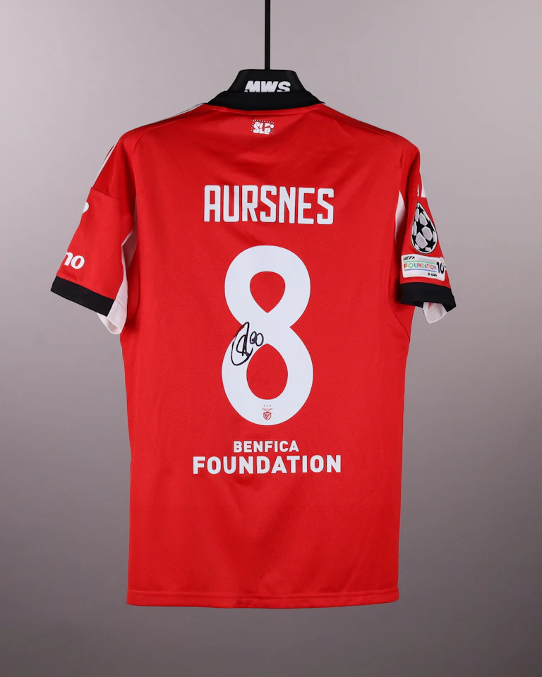 Maillot de Fredrik Aursnes (SL Benfica)