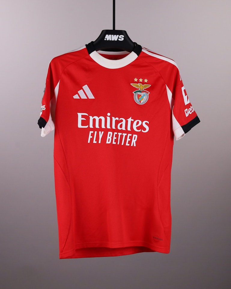Andreas Schjelderup SL Benfica jersey