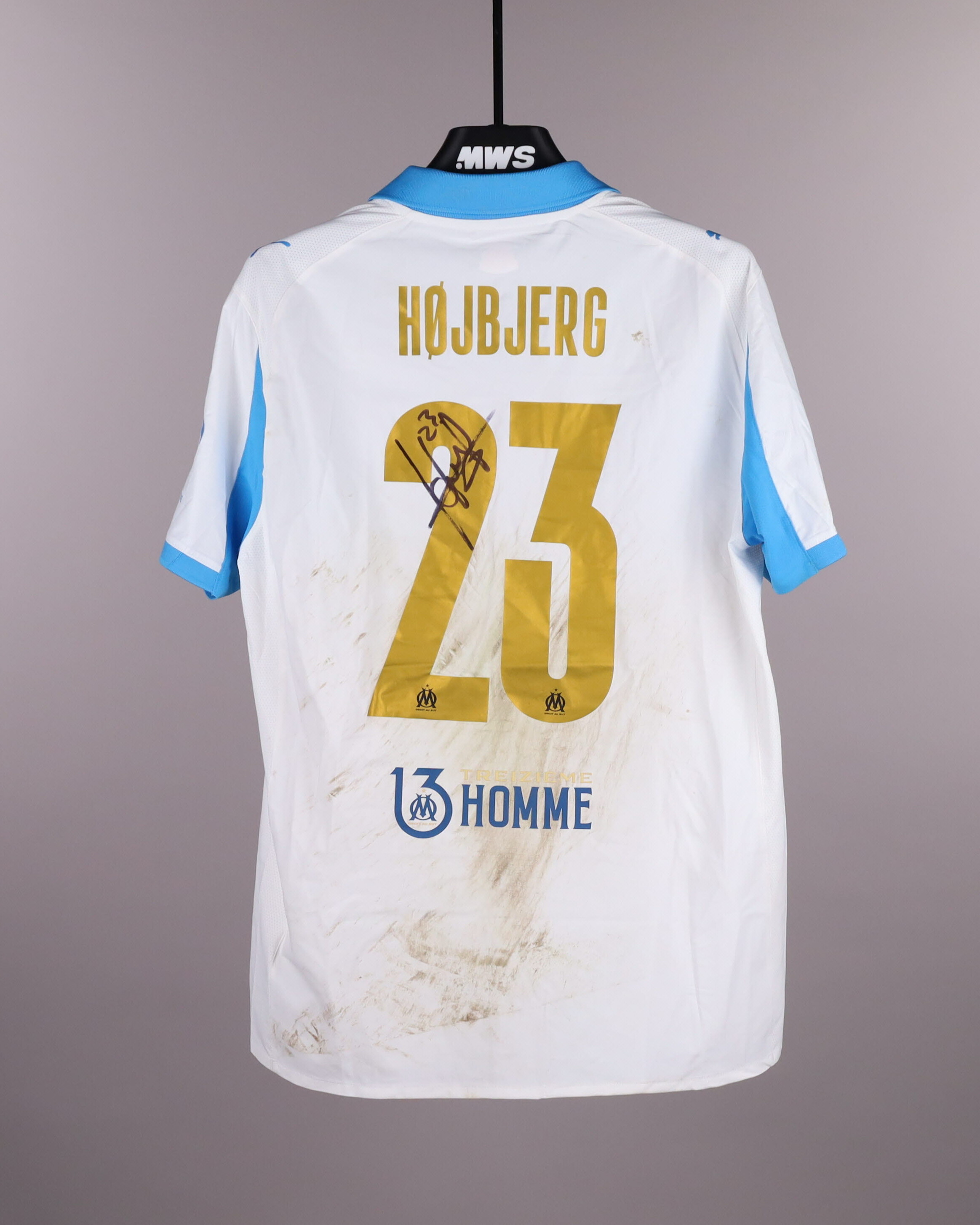 Pierre-Emile Højbjerg Olympique de Marseille shirt
