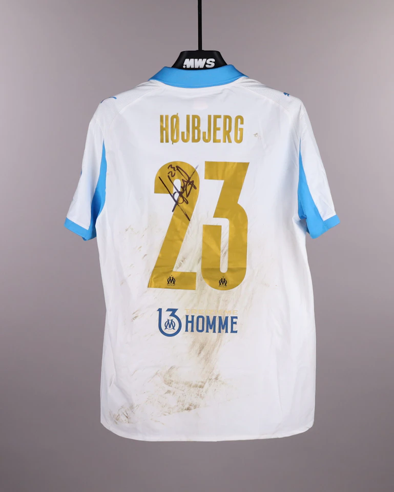 Pierre-Emile Højbjerg Olympique de Marseille shirt