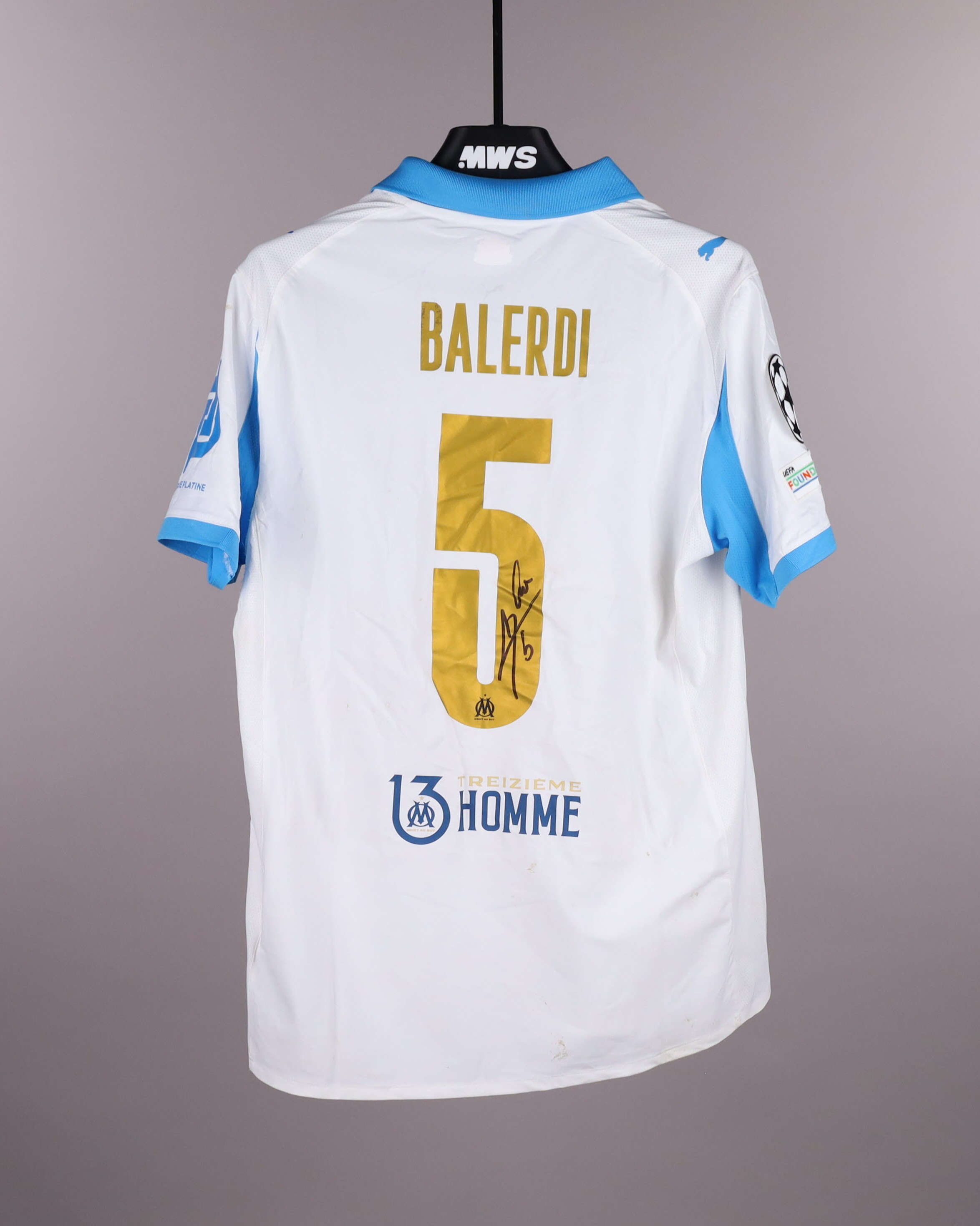 Leonardo Balerdi Olympique de Marseille shirt