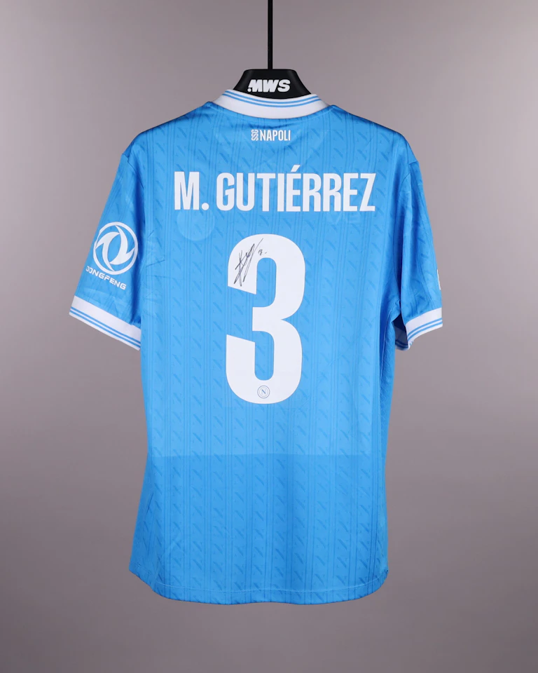 来自SSC Napoli的Miguel Gutiérrez Ortega球衣