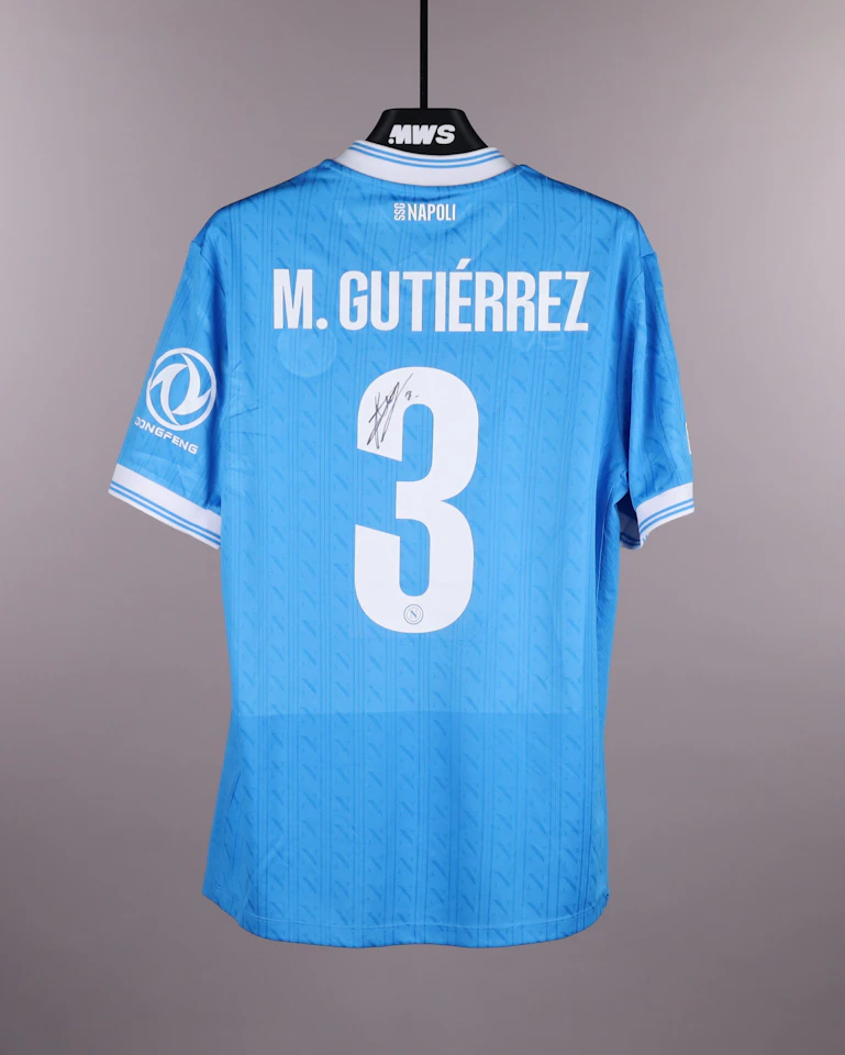 来自SSC Napoli的Miguel Gutiérrez Ortega球衣