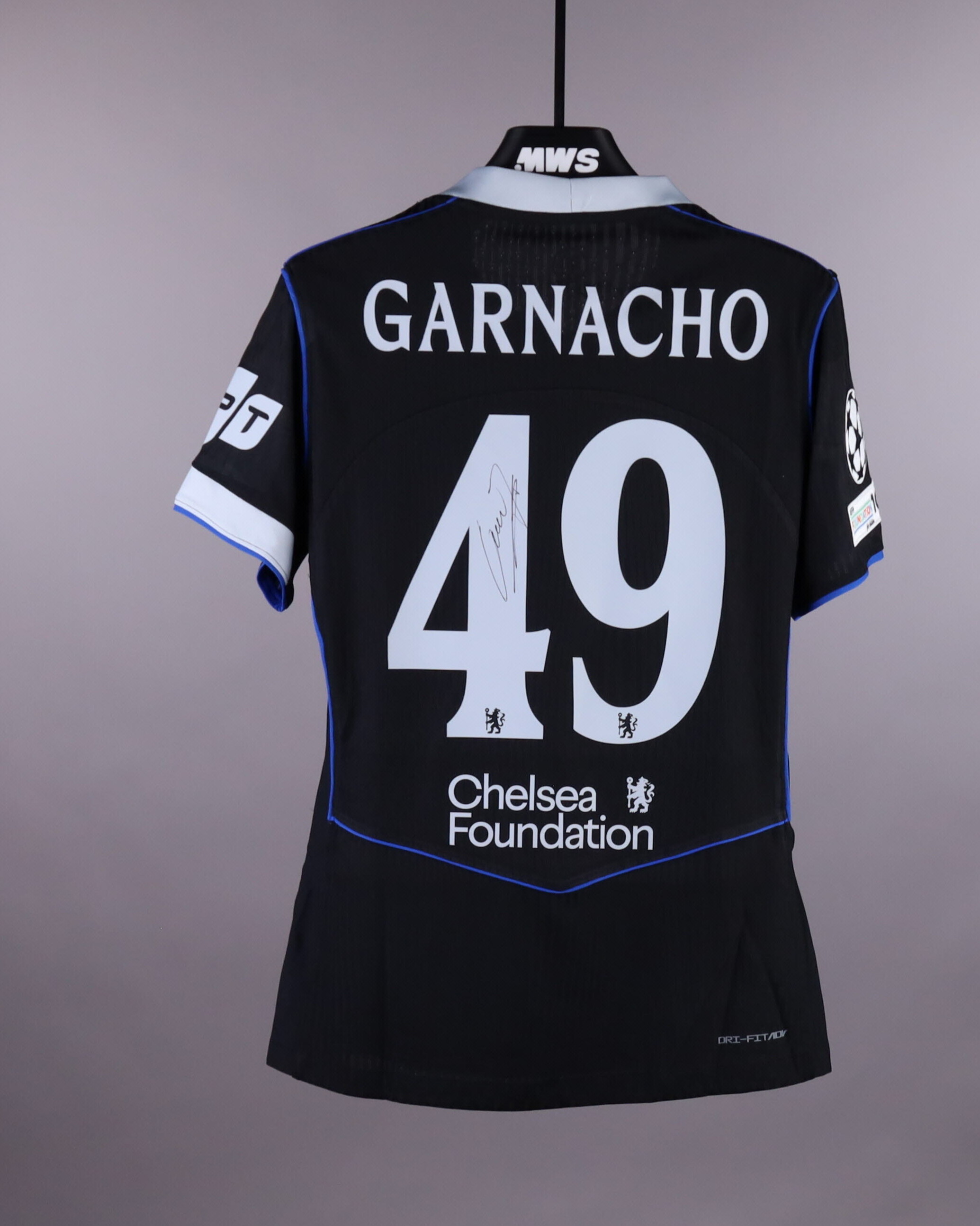 Alejandro Garnacho | Napoli - Chelsea | MatchWornShirt