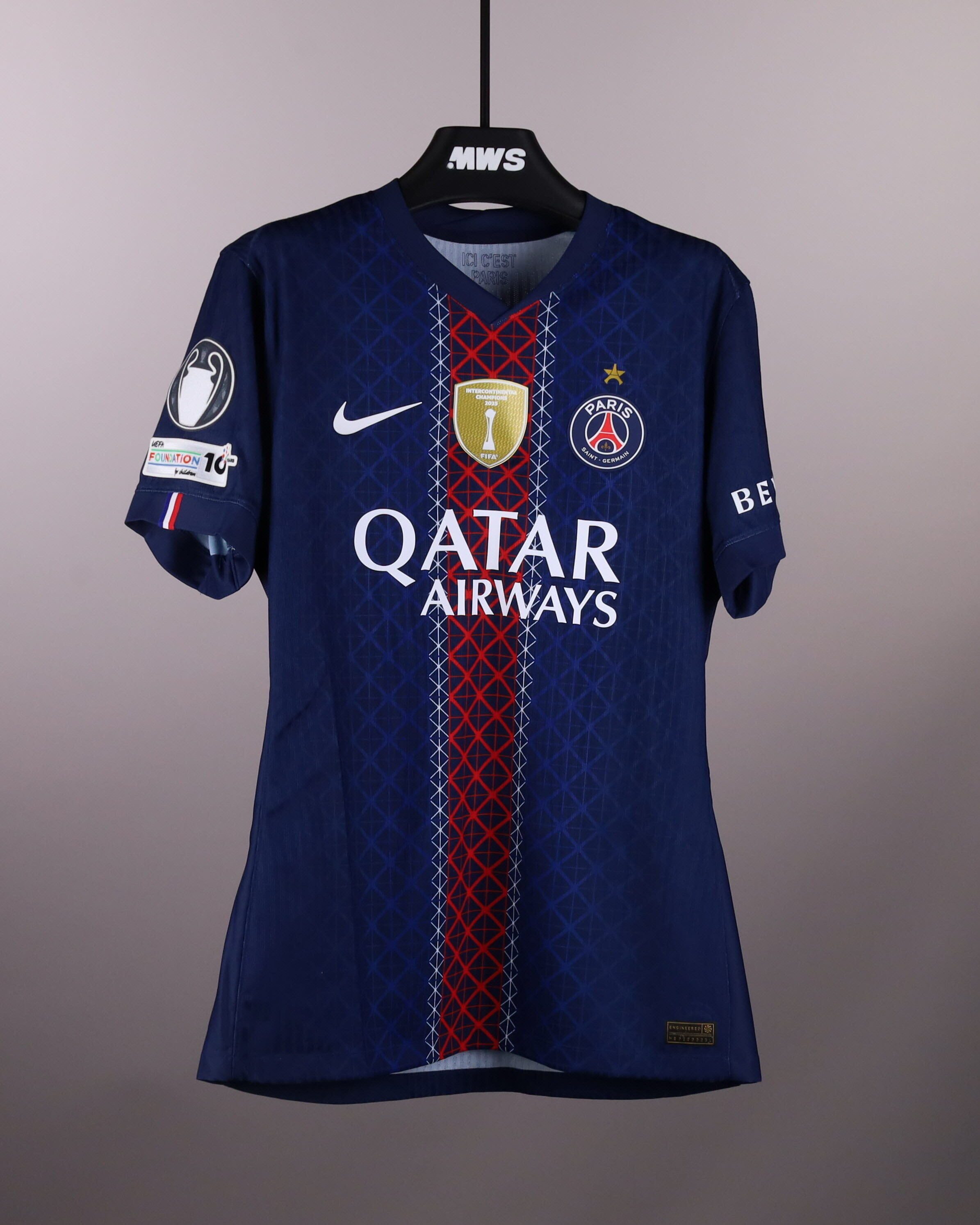 Senny Mayulu | Paris Saint-Germain - Newcastle United | MatchWornShirt