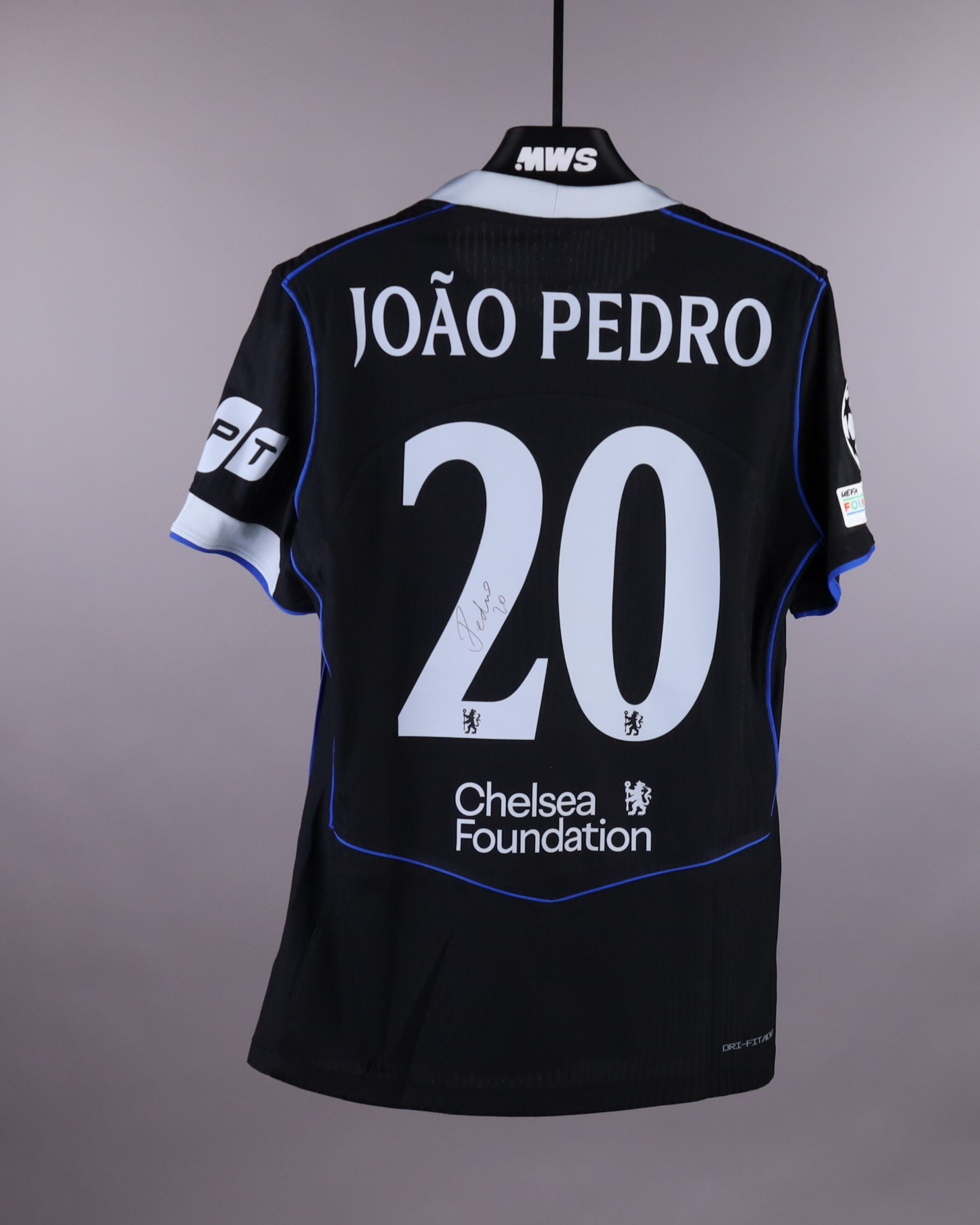 João Pedro | Napoli - Chelsea | MatchWornShirt