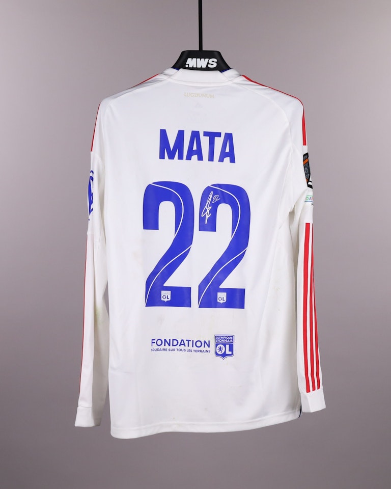 Clinton Mata Olympique Lyonnais jersey