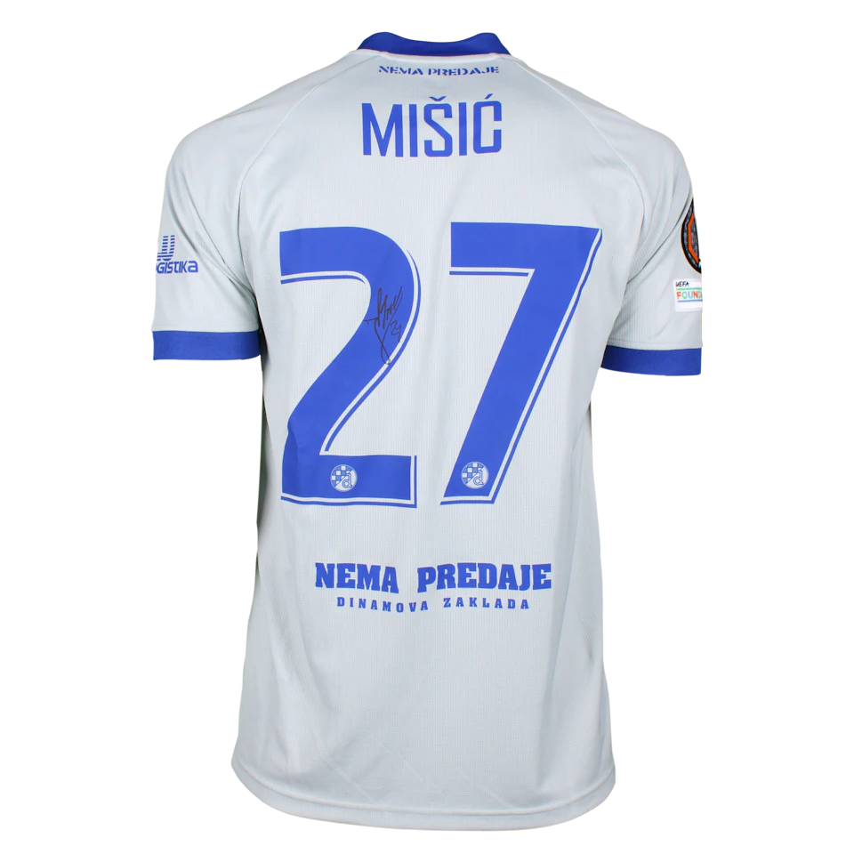 来自Dinamo Zagreb的Josip Mišić球衣