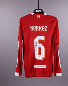 Milos Kerkez Liverpool jersey