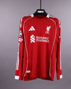 Milos Kerkez Liverpool jersey