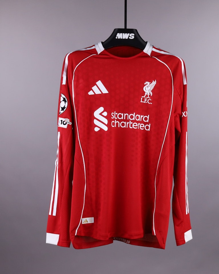 Milos Kerkez Liverpool jersey