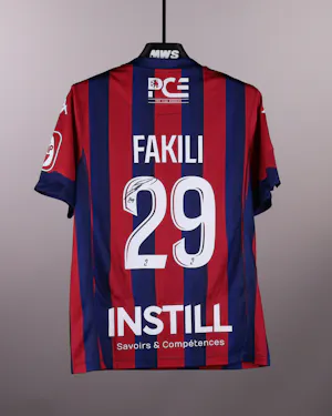 来自Clermont Foot 63的Ilhan Fakili球衣