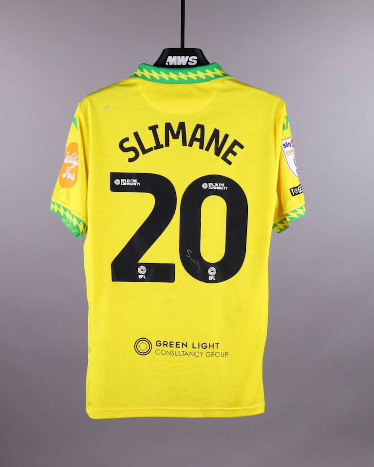 Anis Slimane Norwich City jersey