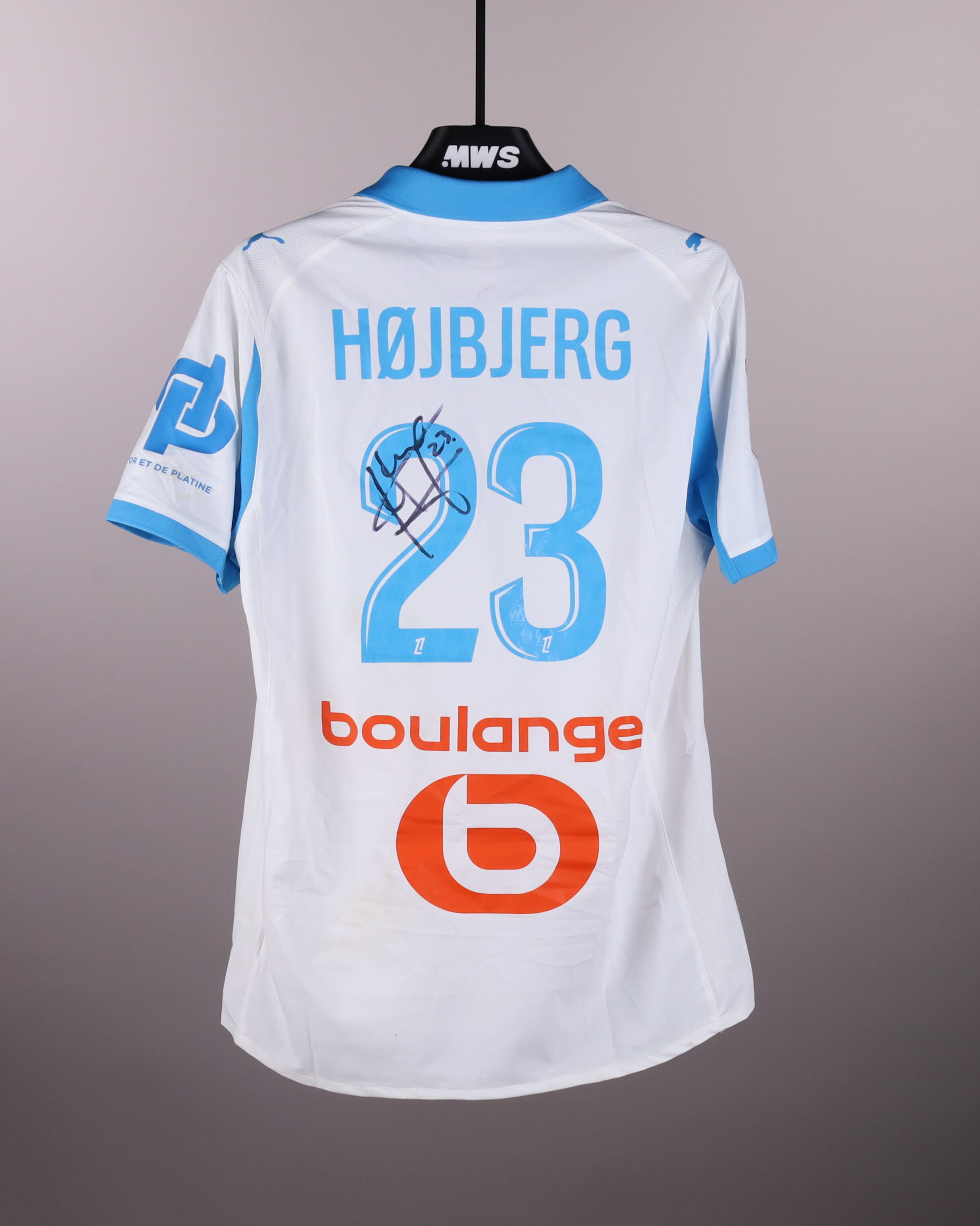 Pierre-Emile Højbjerg Olympique de Marseille shirt