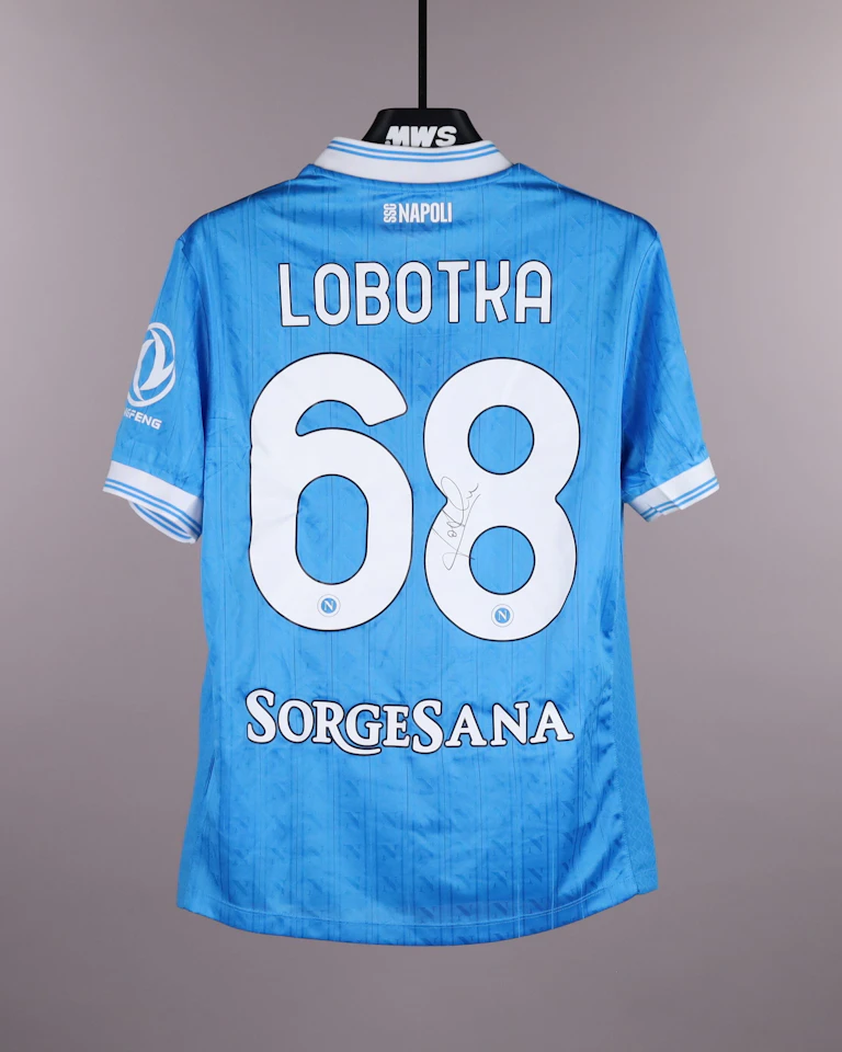 SSC Napoli 팀의 Stanislav Lobotka 셔츠