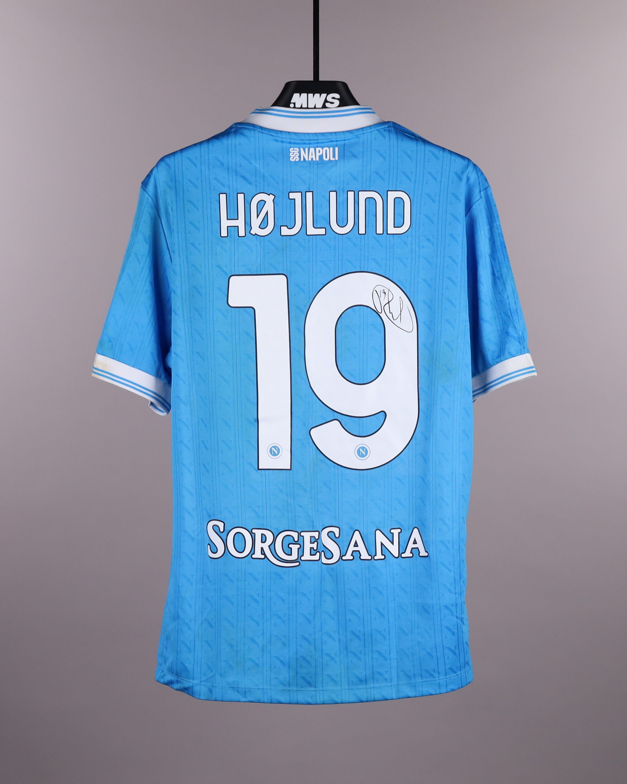 Rasmus Højlund SSC Napoli shirt