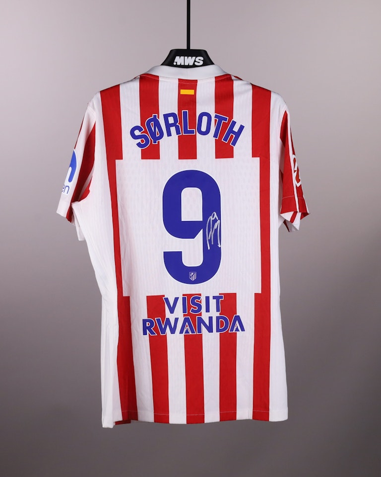 Alexander Sørloth Atlético de Madrid jersey