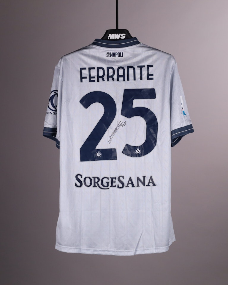 Mathias Ferrante SSC Napoli camisa.