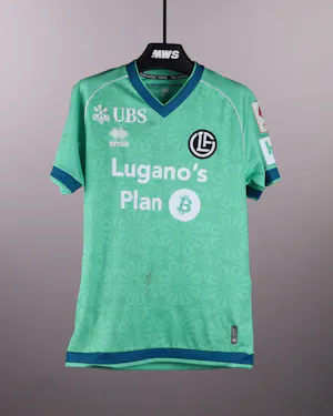 来自FC Lugano的Mattia Zanotti球衣