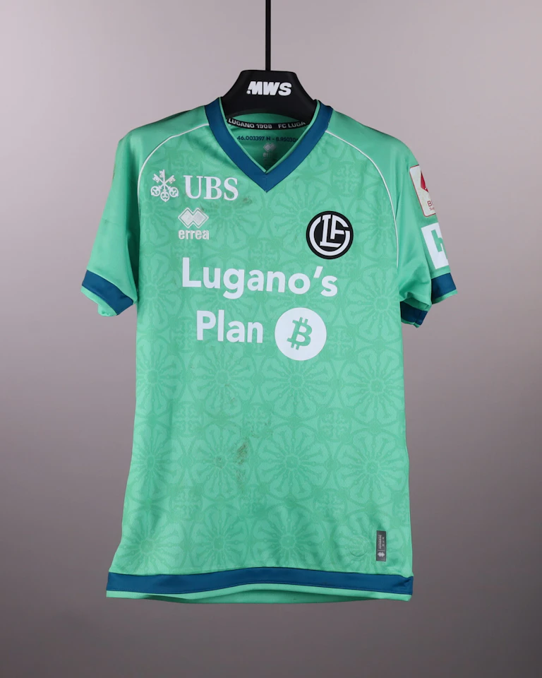 来自FC Lugano的Mattia Zanotti球衣