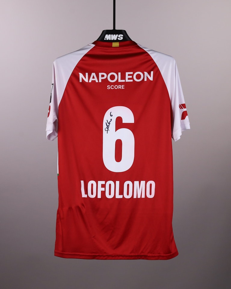Enrique Lofolomo SV Zulte Waregem jersey