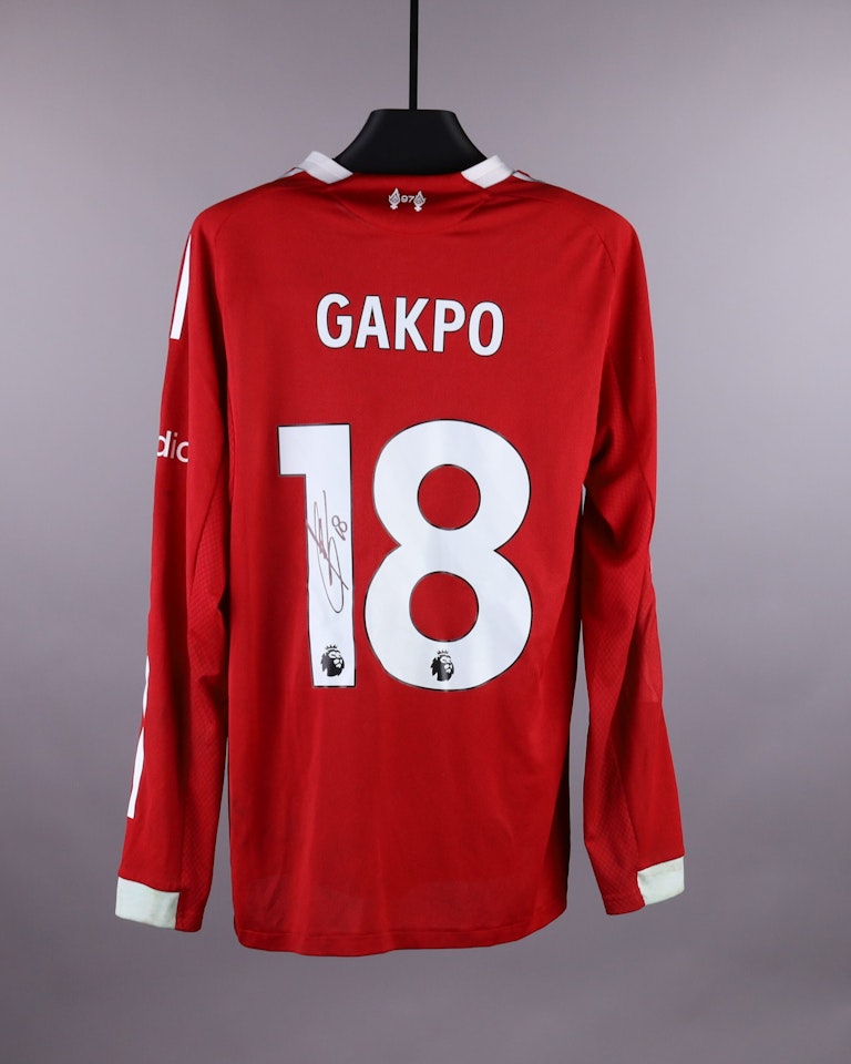 Cody Gakpo Liverpool jersey