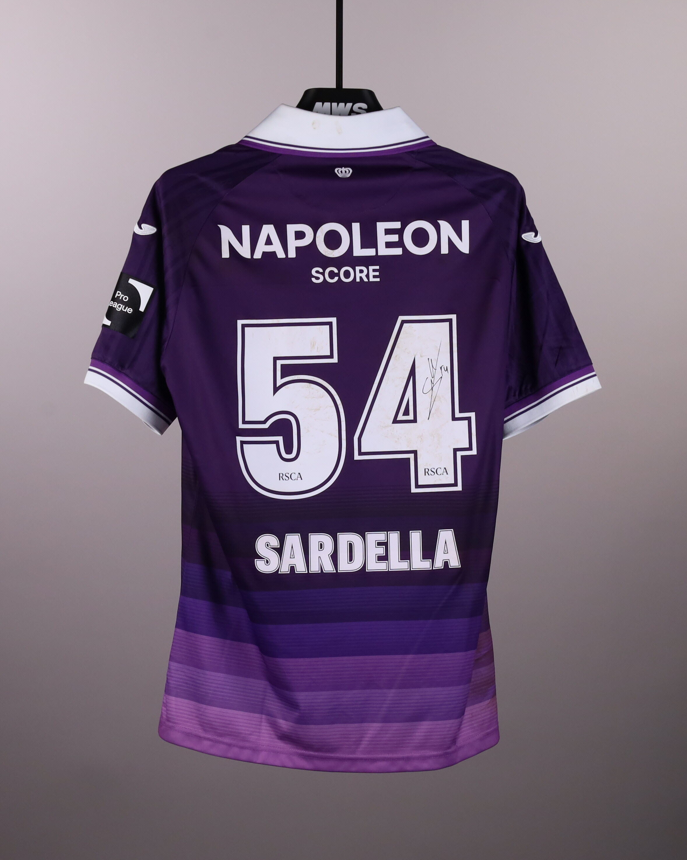 Killian Sardella  RSC Anderlecht shirt