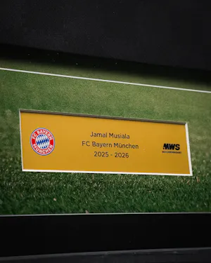 Jamal Musiala | Limited Edition Framed Signed Third Shirt